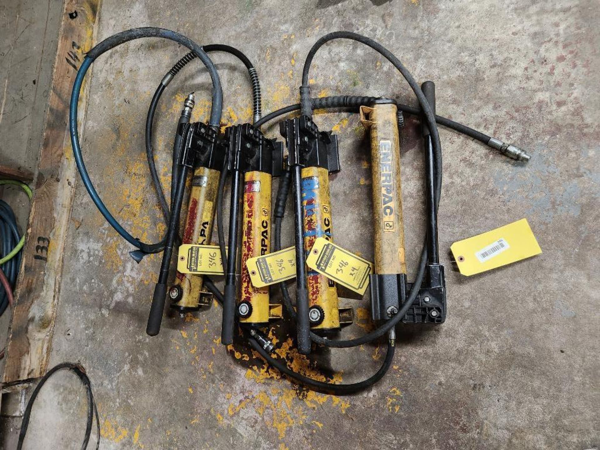 (4) Enerpac Hydraulic Hand Pumps, 10,000PSI