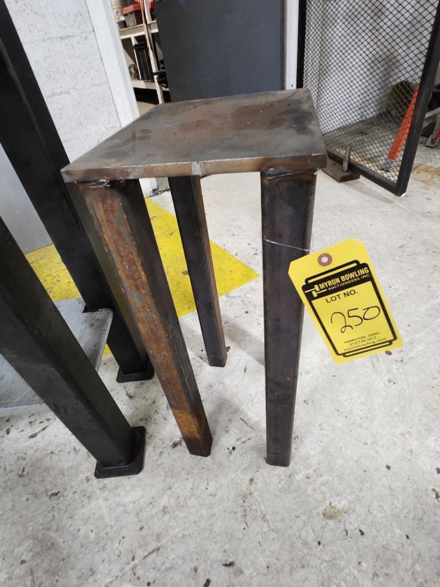 Custom Welding Stand, 12-1/2" x 10" x 26-1/2" - Image 2 of 3