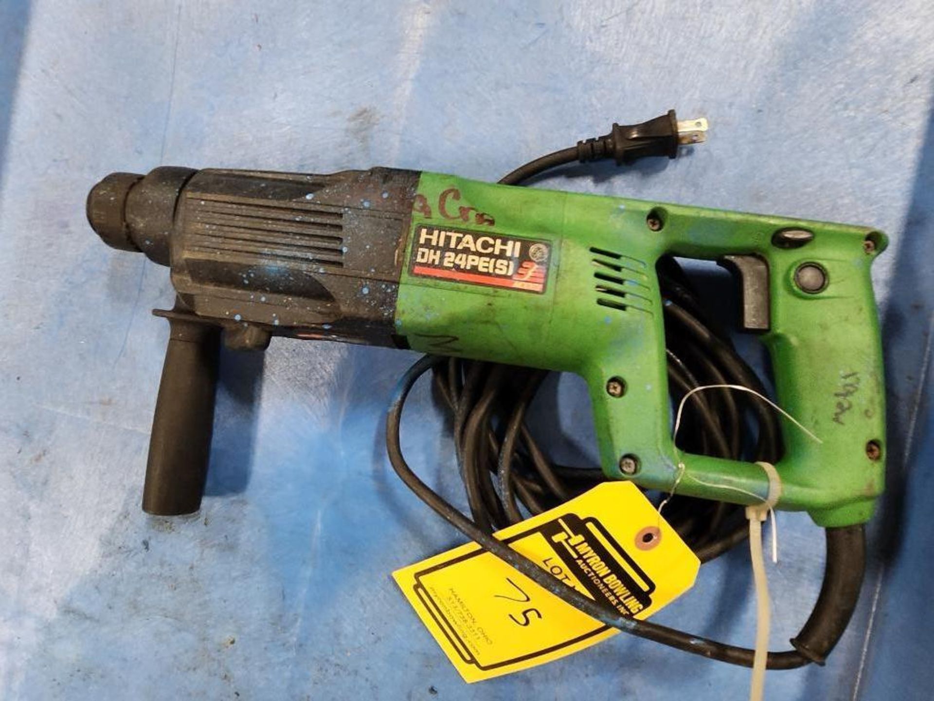 Hitachi 15/16" Rotary Hammer, Model DH 24PE, S/N 240113