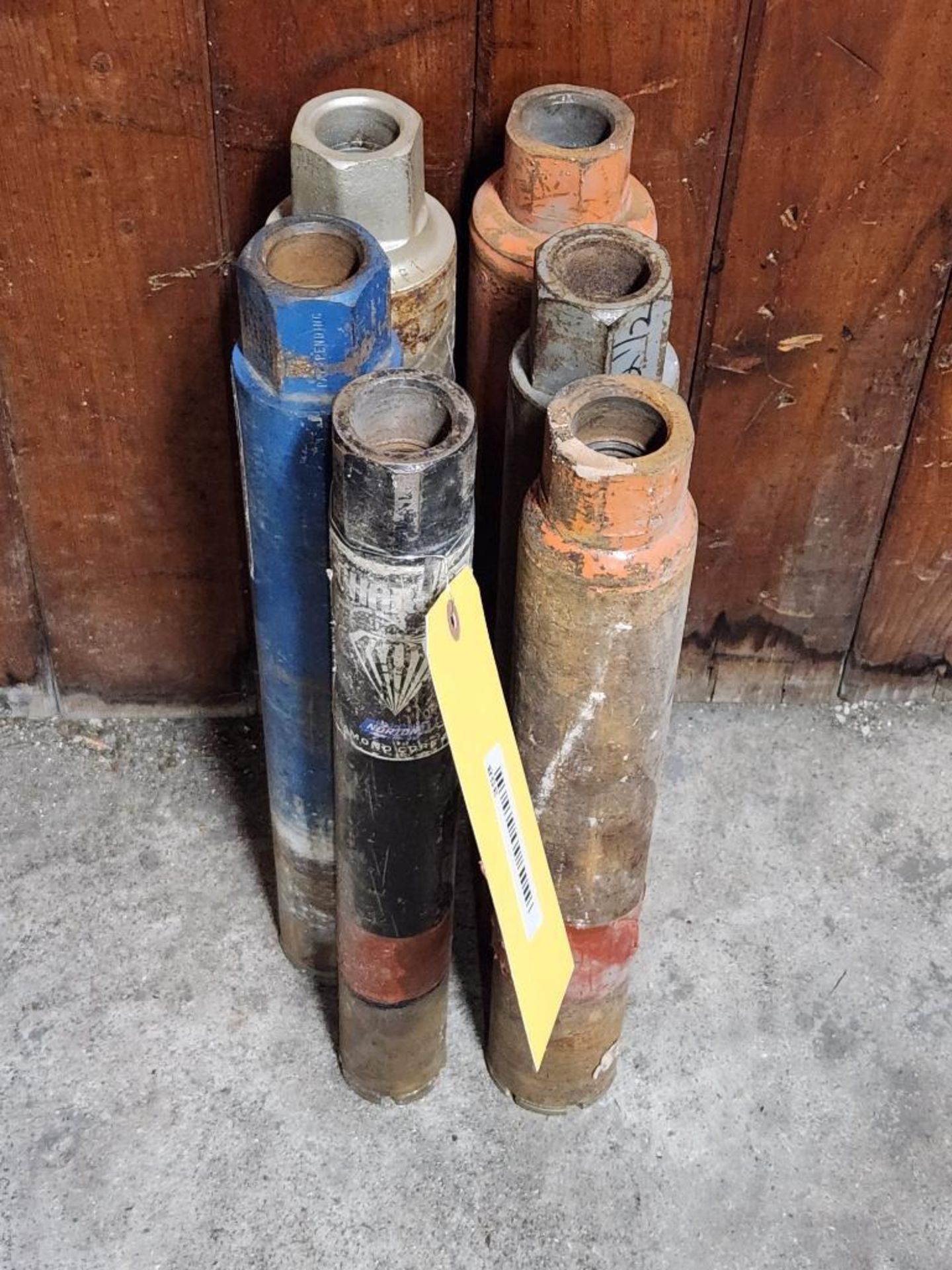 (6) Assorted Concrete Core Extraction Drilling Bits, 2"/2-1/2"/3" Diameters, 1-1/4" Chuck - Image 2 of 2