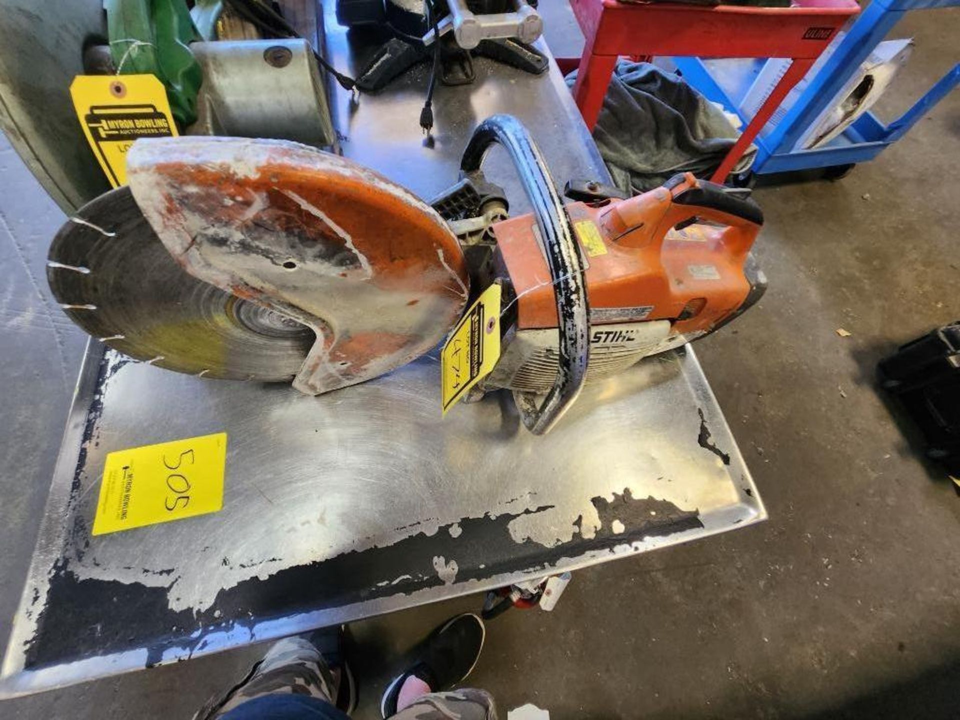 Stihl TS 400 Concrete Cutting Saw, Model TS400