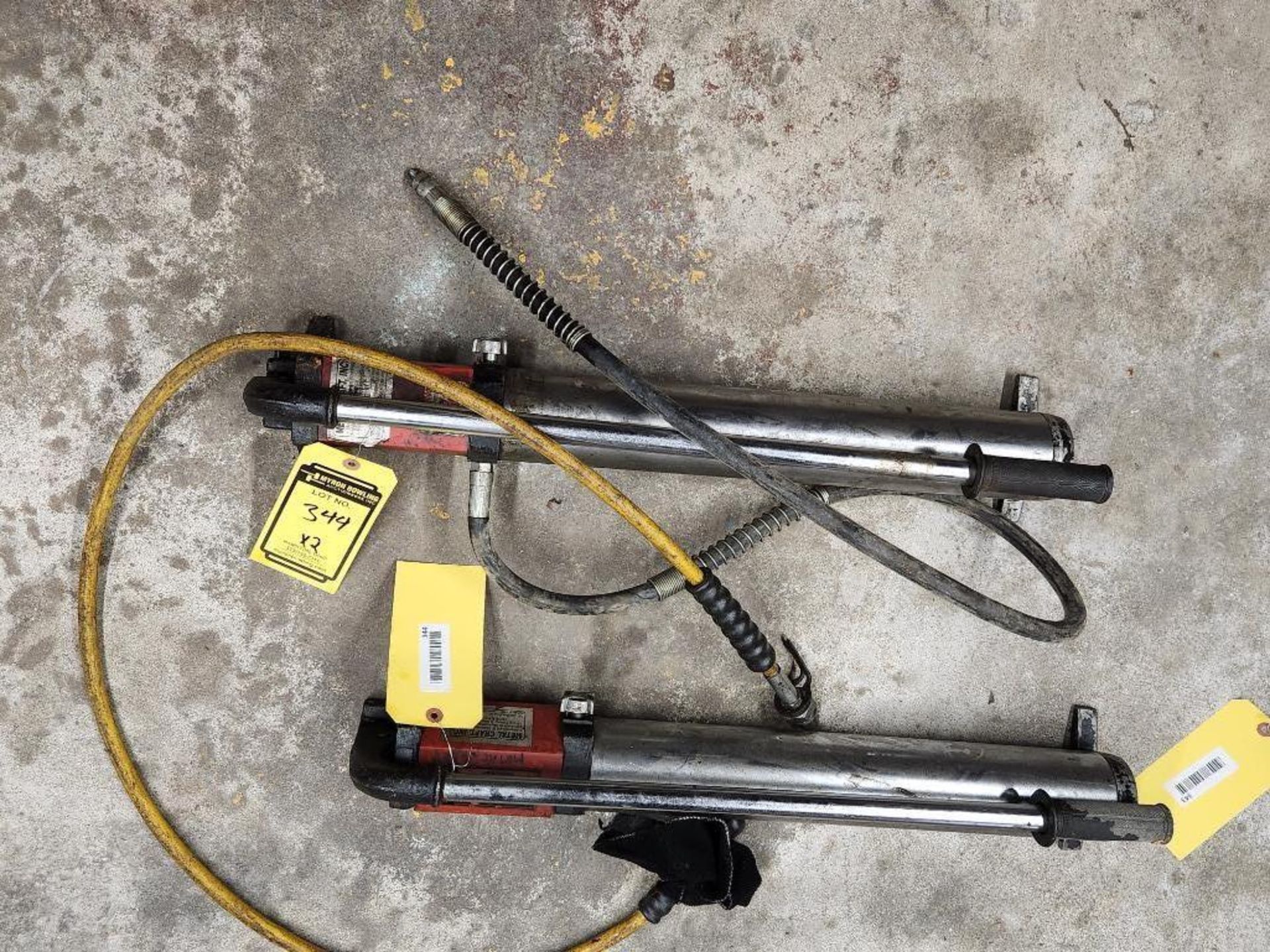 (2) Torin Big Red Hydraulic Hand Pumps