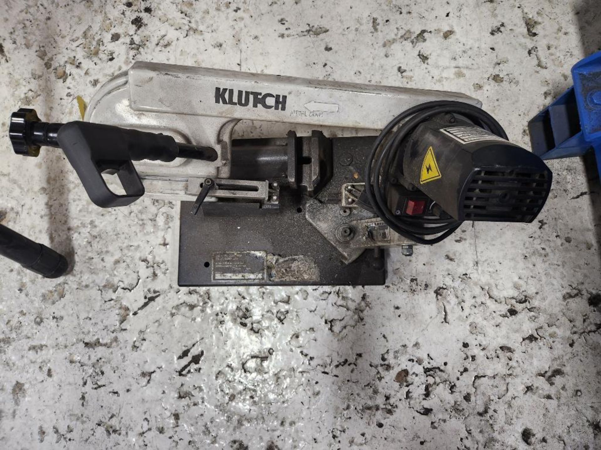Klutch Bench Top Band Saw, 52" Blade, 3" - 4" Cut Capacity, Model 49466, S/N A18012029 - Image 2 of 4