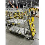 (4x) National Cart Flat Shelf Ladder Carts, 300 LB. Max. Rated Load ($40 Loading Fee Will Be Added T
