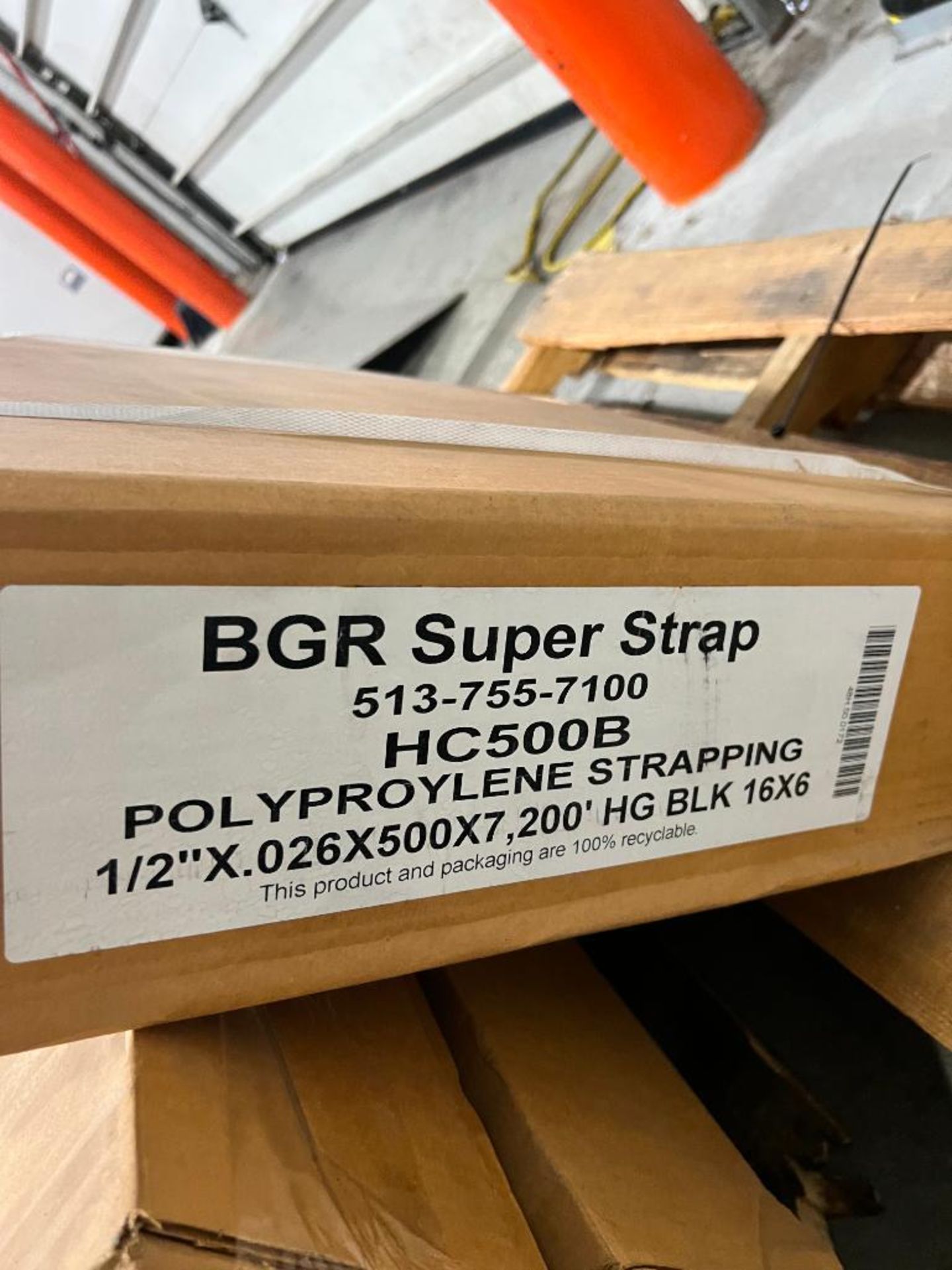 (3) (New) Boxes of BGR Super Strap Polypropylene Strapping