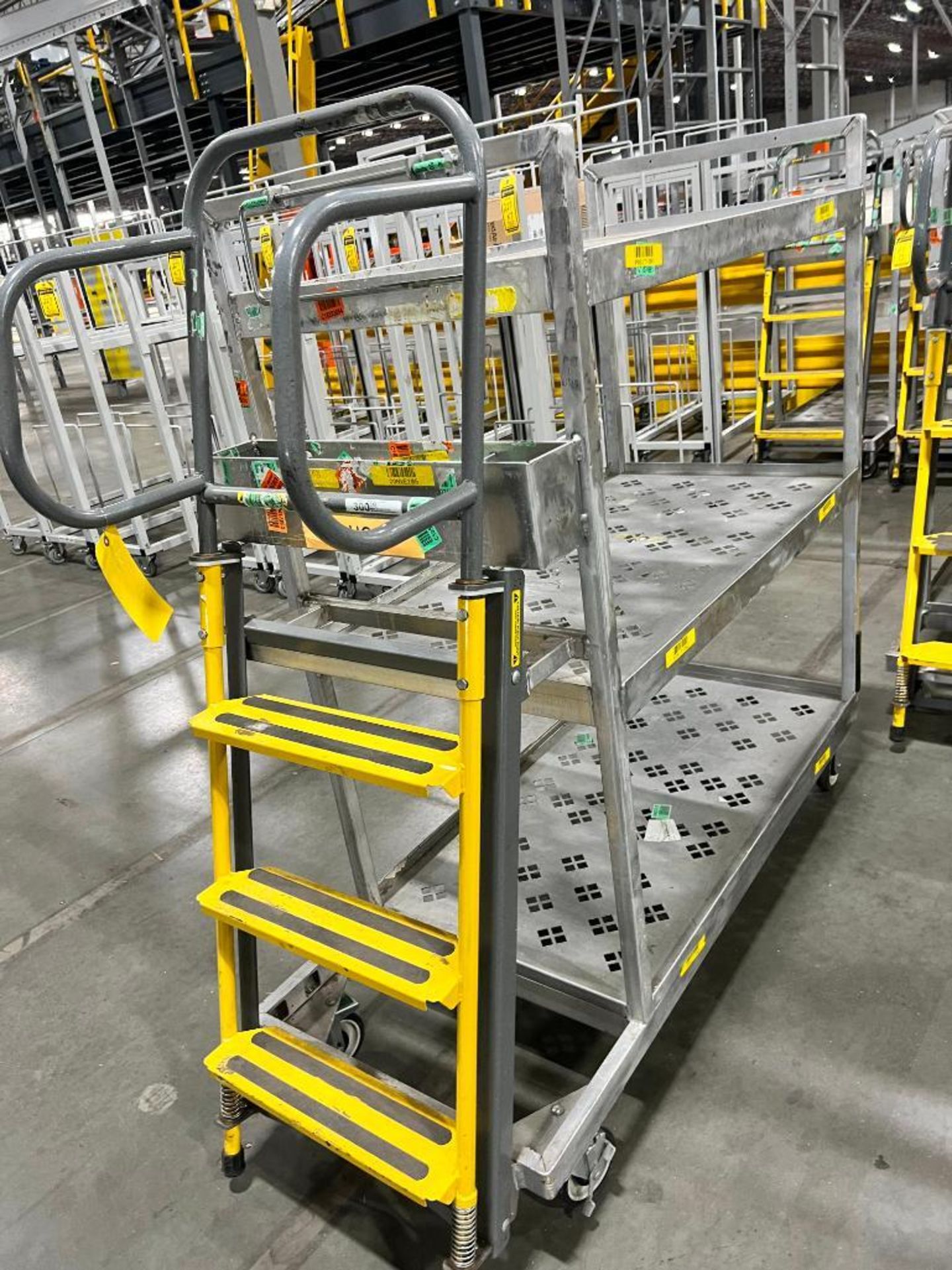 (4x) National Cart Flat Shelf Ladder Carts, 300 LB. Max. Rated Load ($40 Loading Fee Will Be Added T - Image 4 of 5