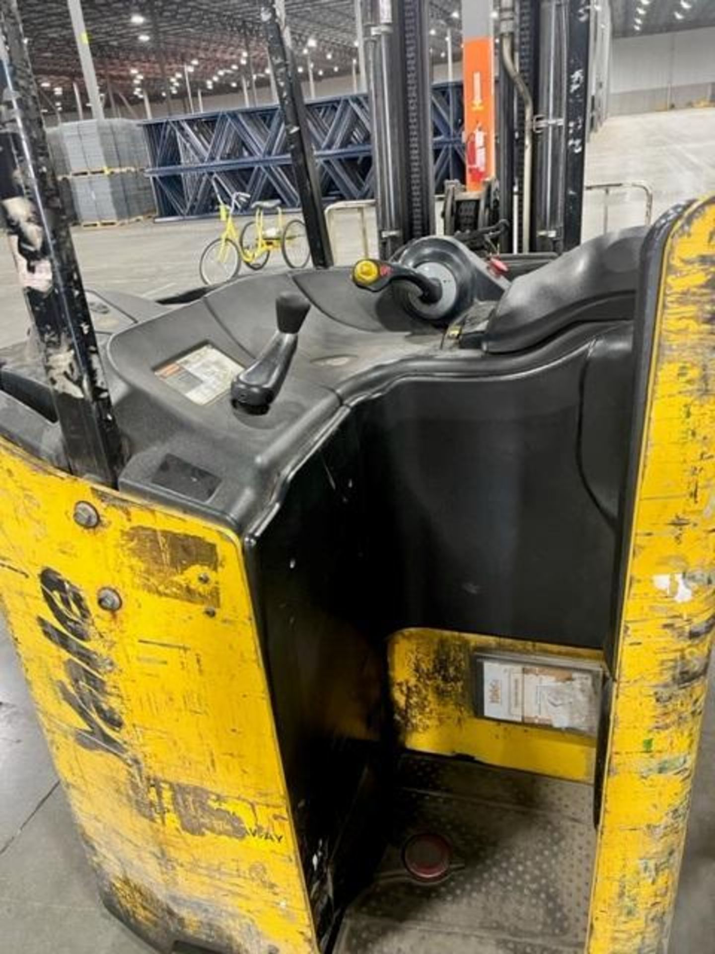 2018 Yale 4,000 LB.. Electric Stand-Up Forklift, Model ESC040ADN36TE088, S/N C883N03834S, 36V, 3-Sta - Image 5 of 6