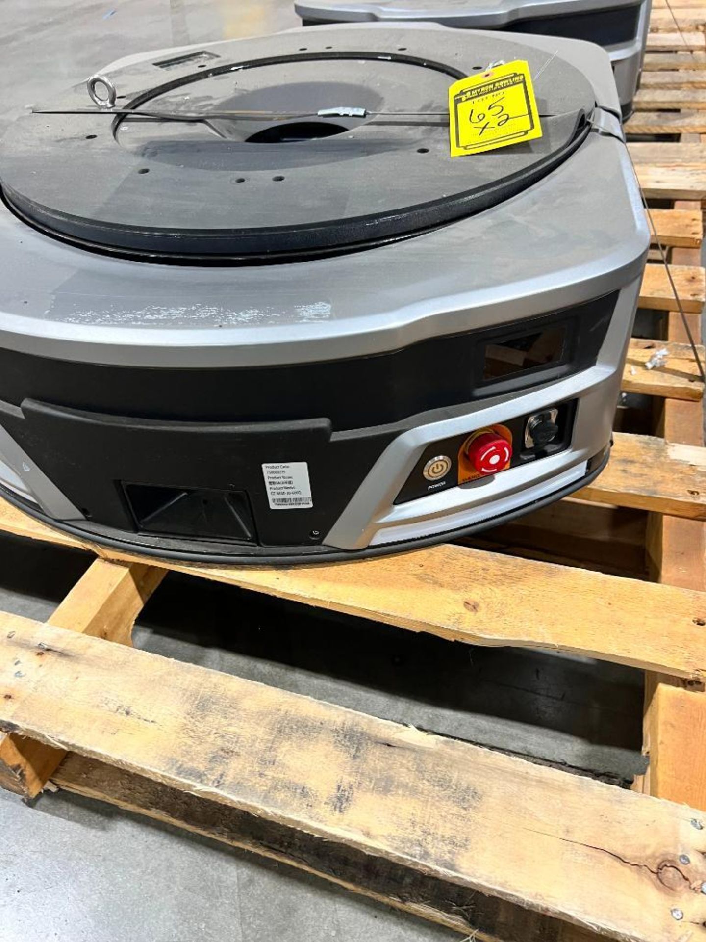 (2x) Invata Robots, AGV Name: ANTS 6 AGV, AGV Model: GZ-MAD-20-600Q ($20 Loading Fee Will Be Added T - Image 2 of 6