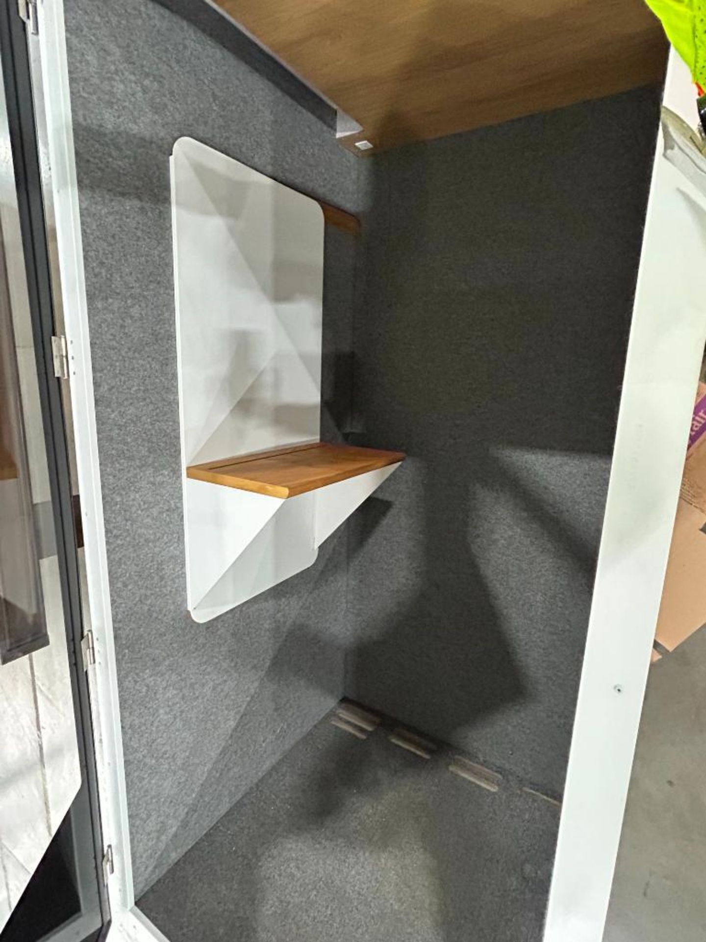 Room Soundproof Workstation w/ Exhaust Ventilation & Light ($25 Loading Fee Will Be Added To Invoice - Image 2 of 2