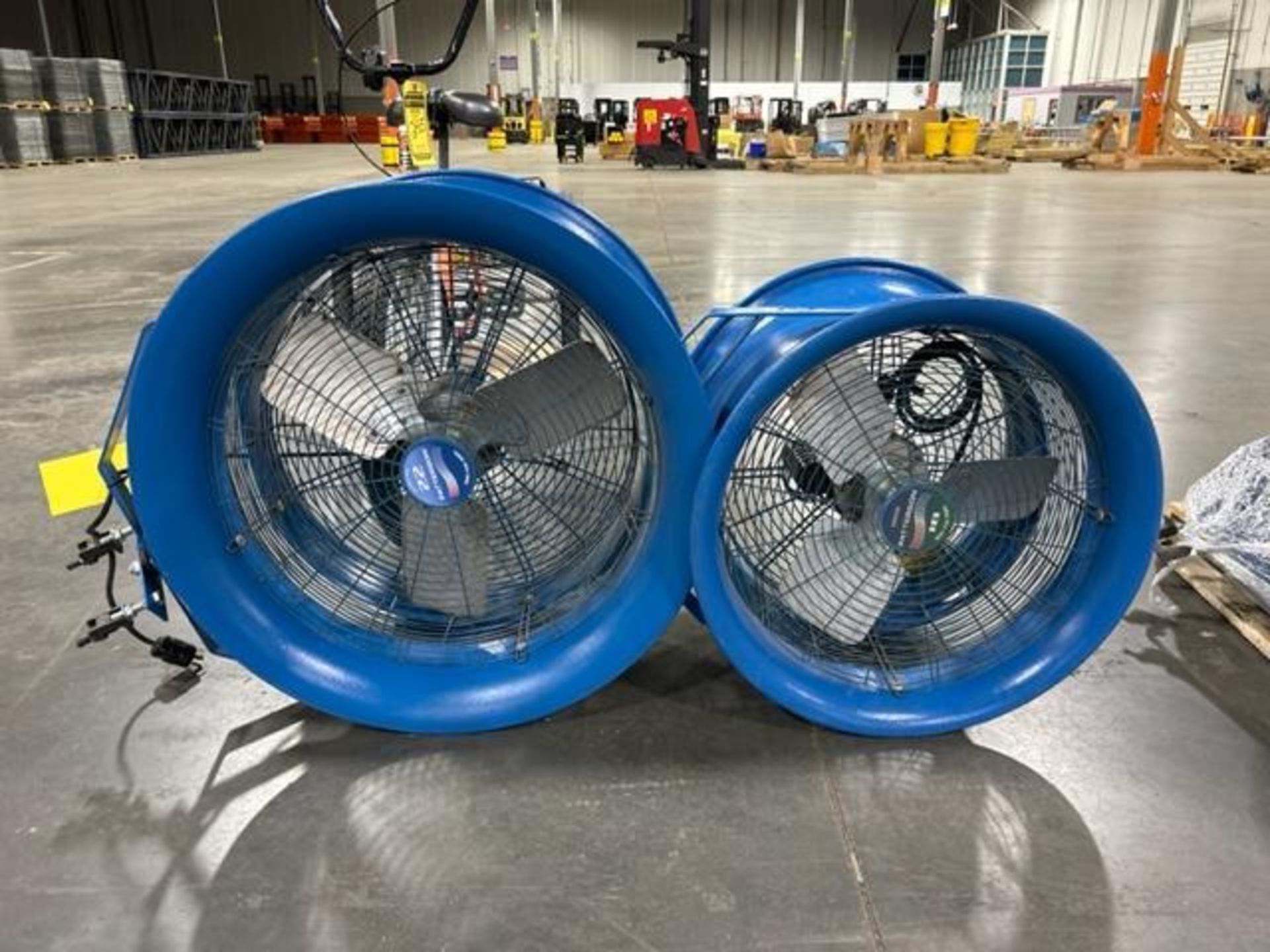 (2x) Patterson 22" & 18'' High Velocity Fans ($20 Loading Fee Will Be Added To Invoice)