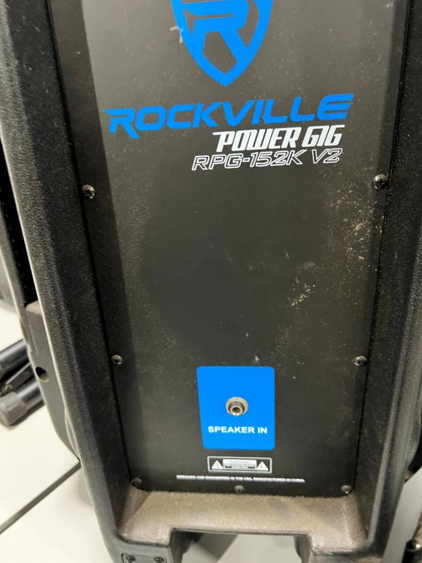 Rockville Power Gig Portable Speaker, Model RPG-152K V2, w/ Tripod - Image 3 of 3