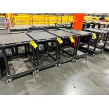 (5x) Luxor Rolling Utility Carts ($20 Loading Fee Will Be Added To Invoice)