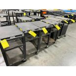 (6x) Rolling Utility Carts; Luxor, The Tuffy ($20 Loading Fee Will Be Added To Invoice)