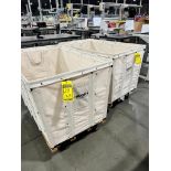(2x) Global Canvas Rolling Baskets ($10 Loading Fee Will Be Added To Invoice)