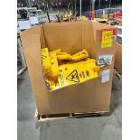 Box of Rubbermaid Wet Floor Signs ($20 Loading Fee Will Be Added To Invoice)