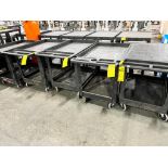 (5x) Rolling Utility Carts; Global, Uline ($20 Loading Fee Will Be Added To Invoice)