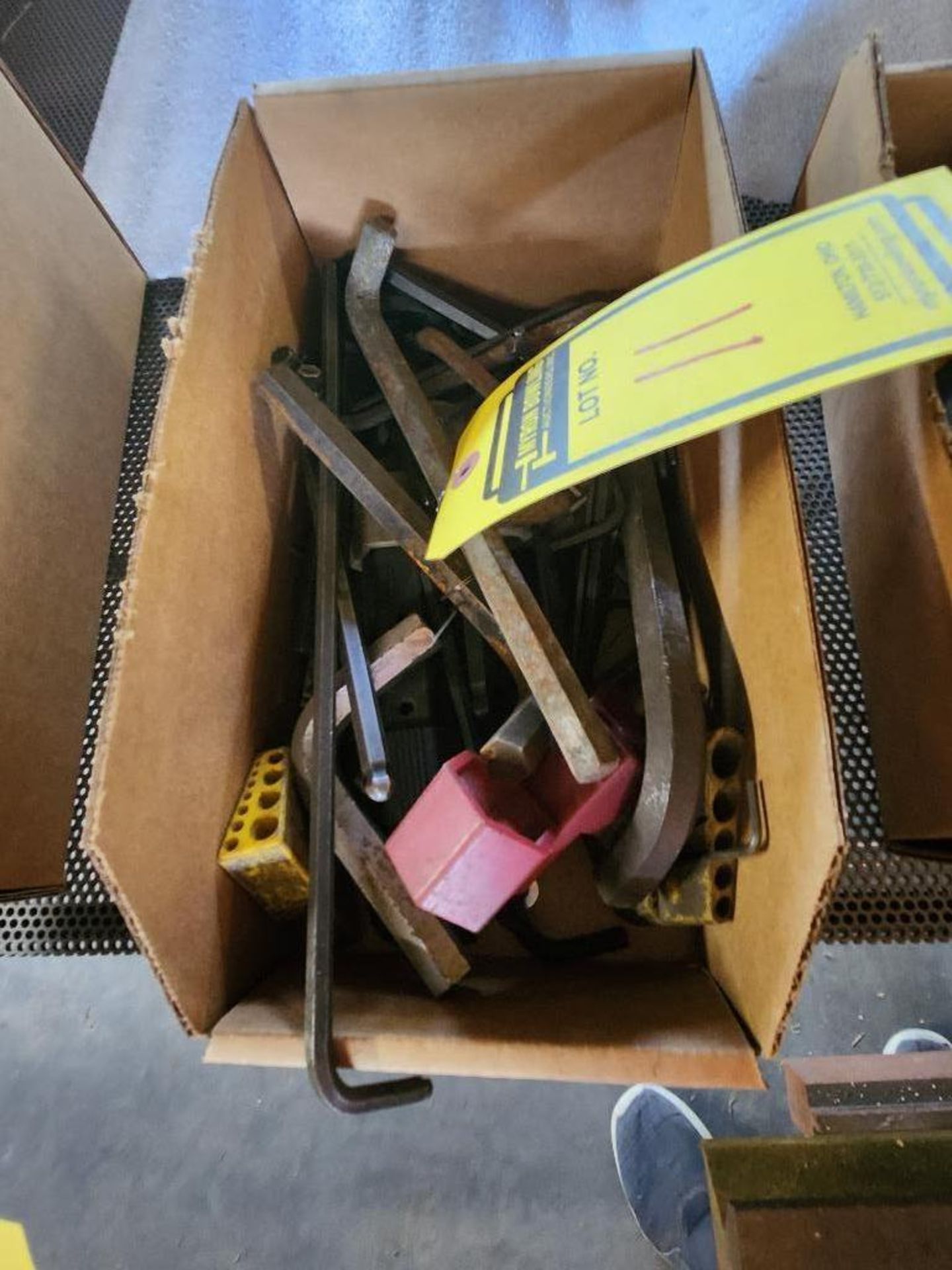 Box of Miscellaneous Allen Wrenches