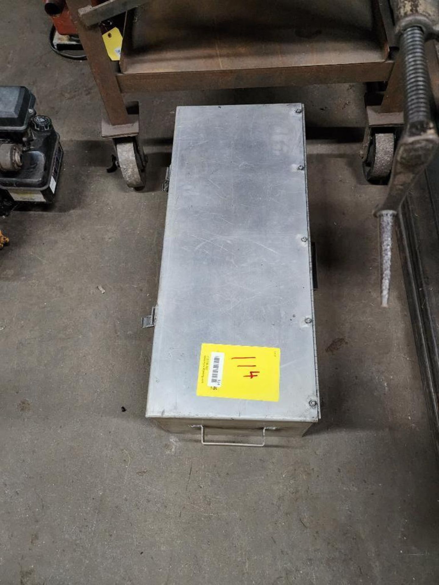 Custom-Made Stainless Steel Box, 30 x 10 x 12