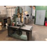 Marvel Vertical Band Saw, Model 8, Click Link for Video (Location: 1160 E 222nd St, Cleveland, OH 44