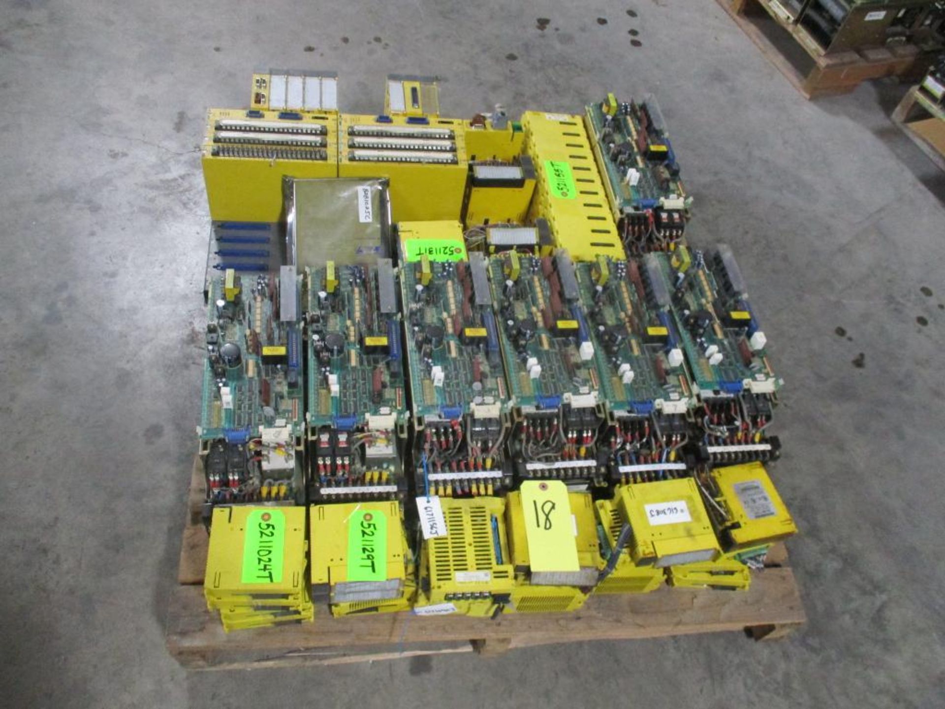 Misc. Fanuc Drives, Cards, & Parts, Slot Chassis