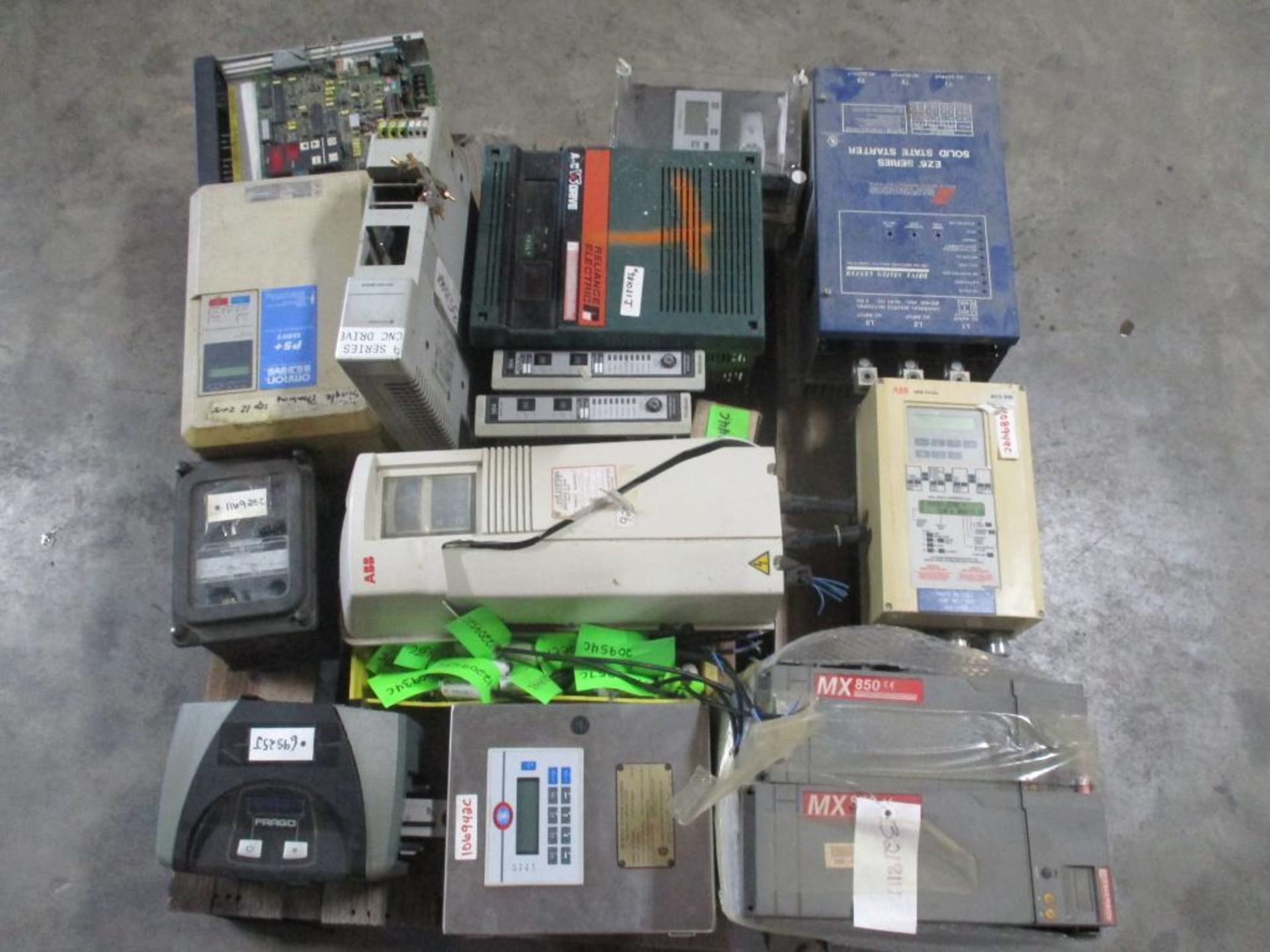 Lot of Drives; ABB, Reliance Electric, Omron, & Emerson - Image 2 of 2