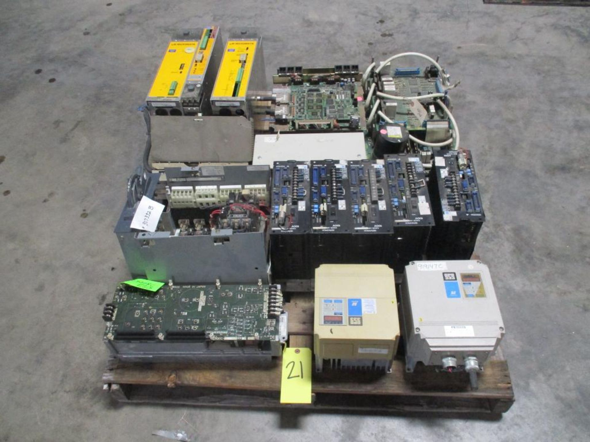 Lot of Drives, Servo Packs, & Misc. Electrical