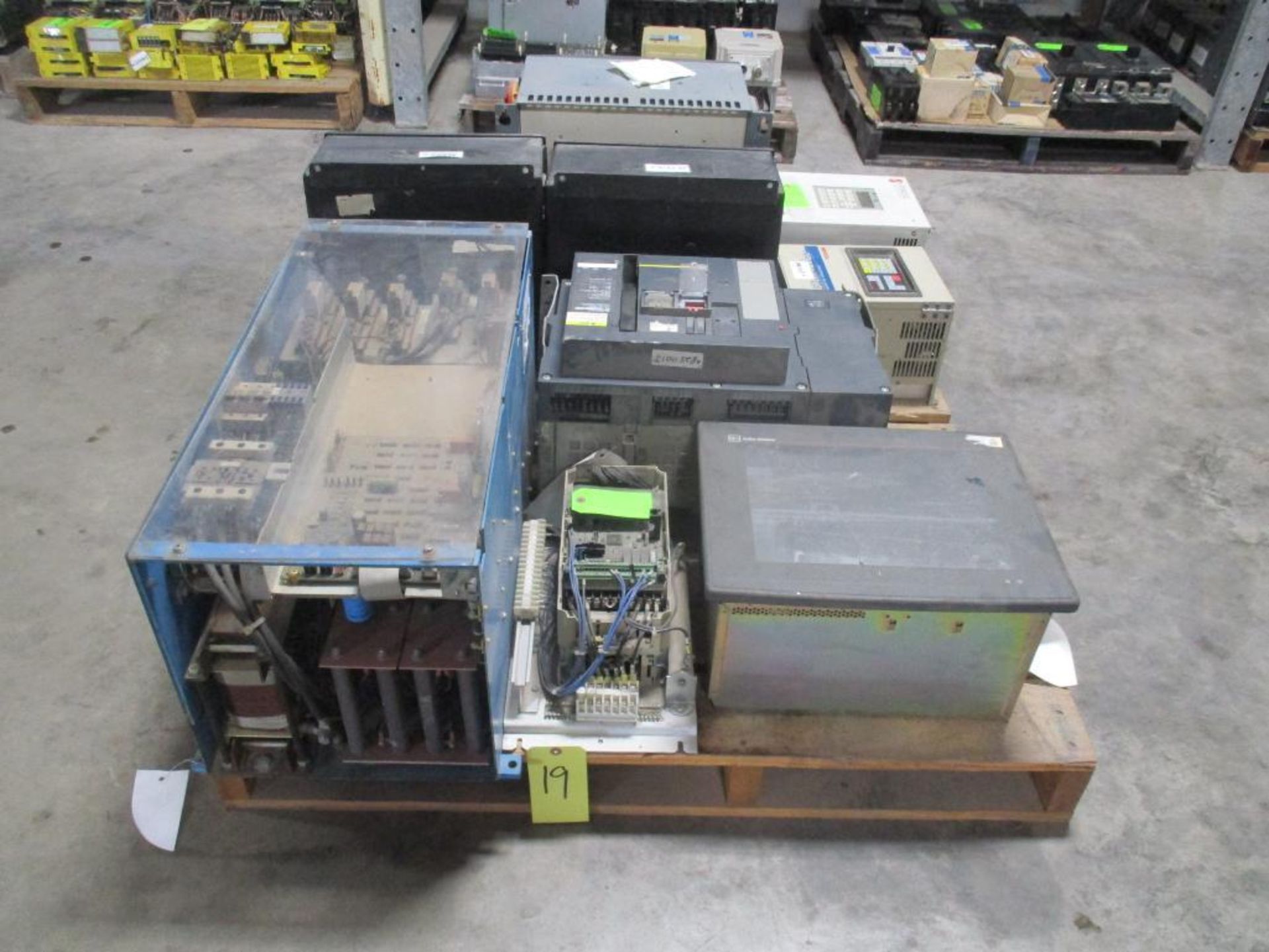 Cutler Hammer PanelView, Drives, Circuit Breaker, & Spindle Drive