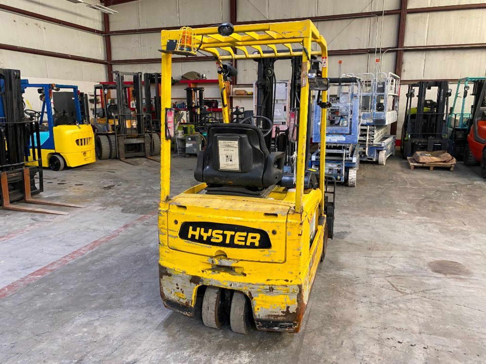 Hyster 3,500-LB. Capacity Forklift, Model J35ZT, S/N J160N03193E, 36-Volt Battery, 3-Stage Mast, 187 - Image 4 of 6