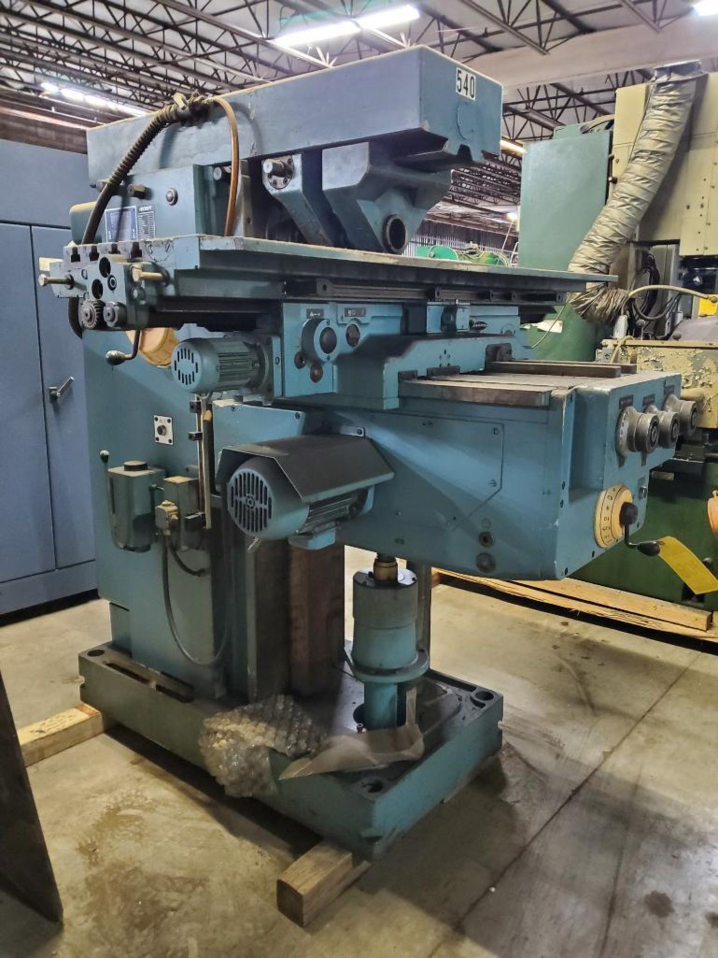 Heckert Horizontal Milling Machine, Model FW315S, S/N 315212/123, 63" X 15-1/2" Table, Adjustable Be