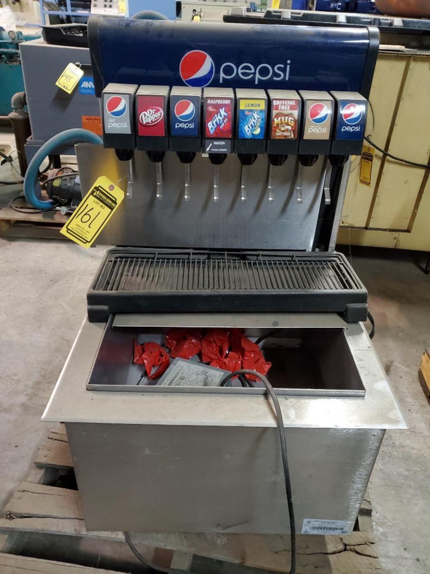 (2) Pepsi Fountain Dispensing Machines, 8-Station w/ Stainless Reservoir Base - Image 2 of 5