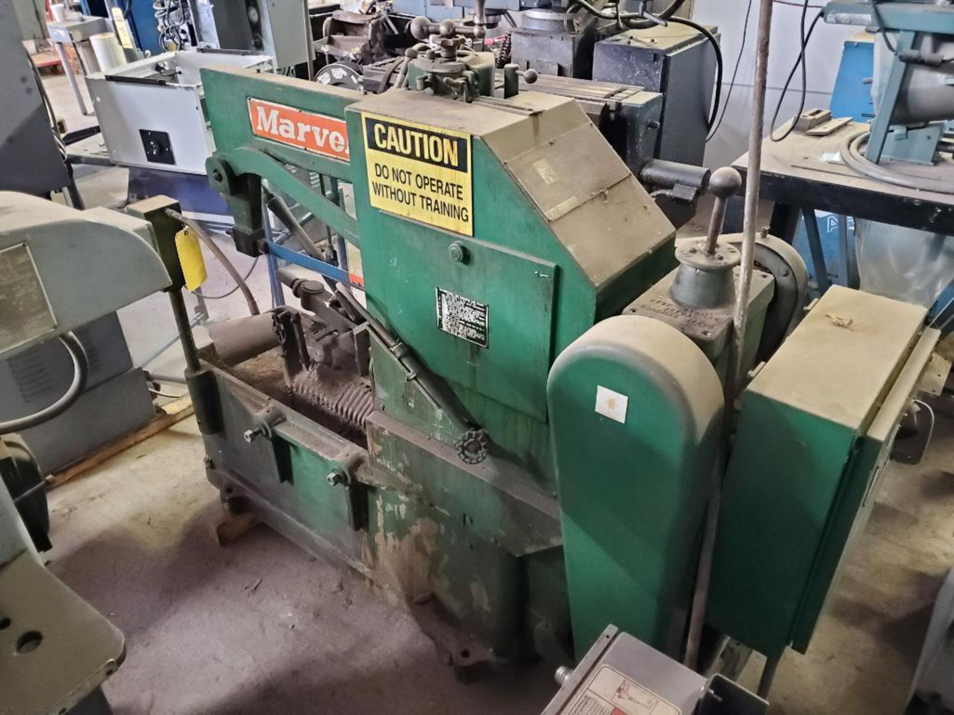 Marvel Horizontal Band Saw, Model 9A5/E1A/E5/E7 - Image 2 of 6