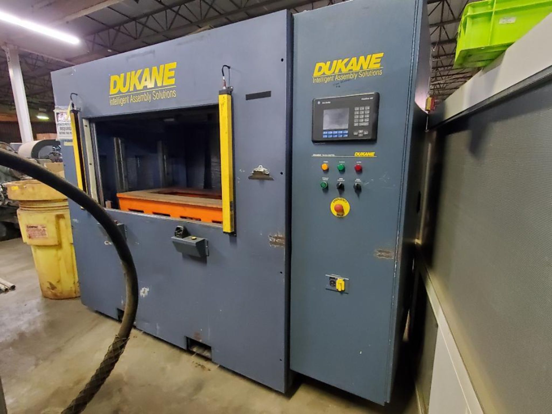 2004 Dukane VWB3700 Hydraulic Assembly Press, S/N US-197089, AB PanelView 600 DRO, Vibration Touch C - Image 5 of 11