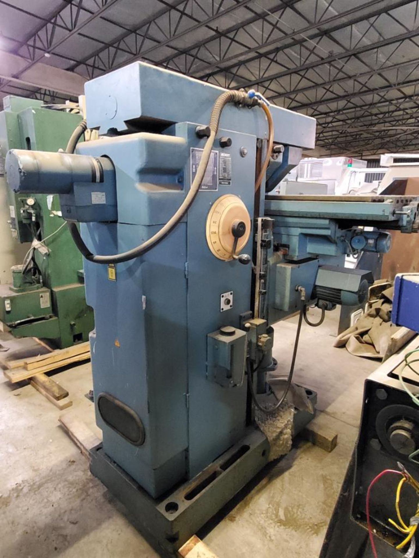 Heckert Horizontal Milling Machine, Model FW315S, S/N 315212/123, 63" X 15-1/2" Table, Adjustable Be - Image 7 of 9