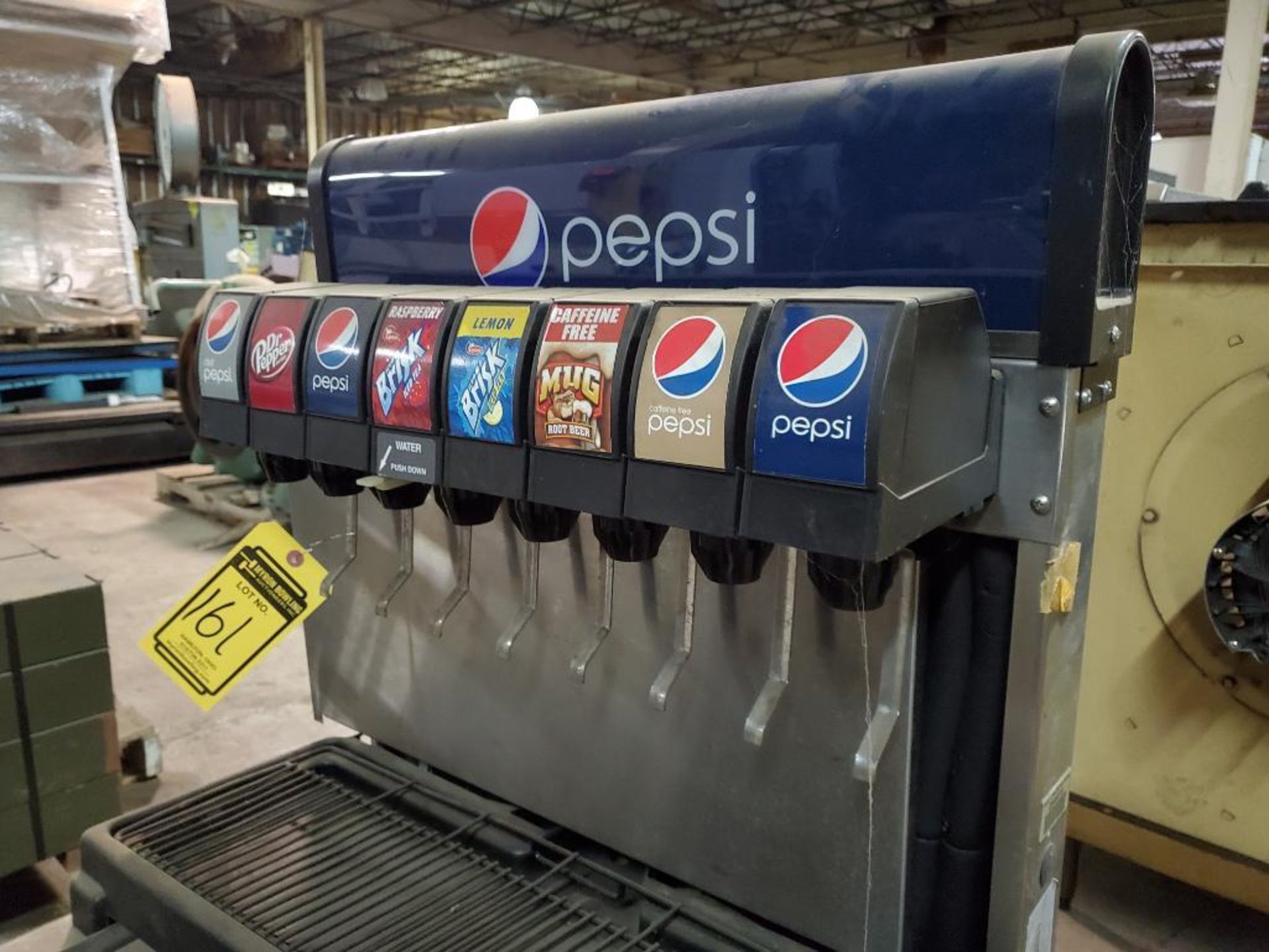 (2) Pepsi Fountain Dispensing Machines, 8-Station w/ Stainless Reservoir Base - Image 4 of 5