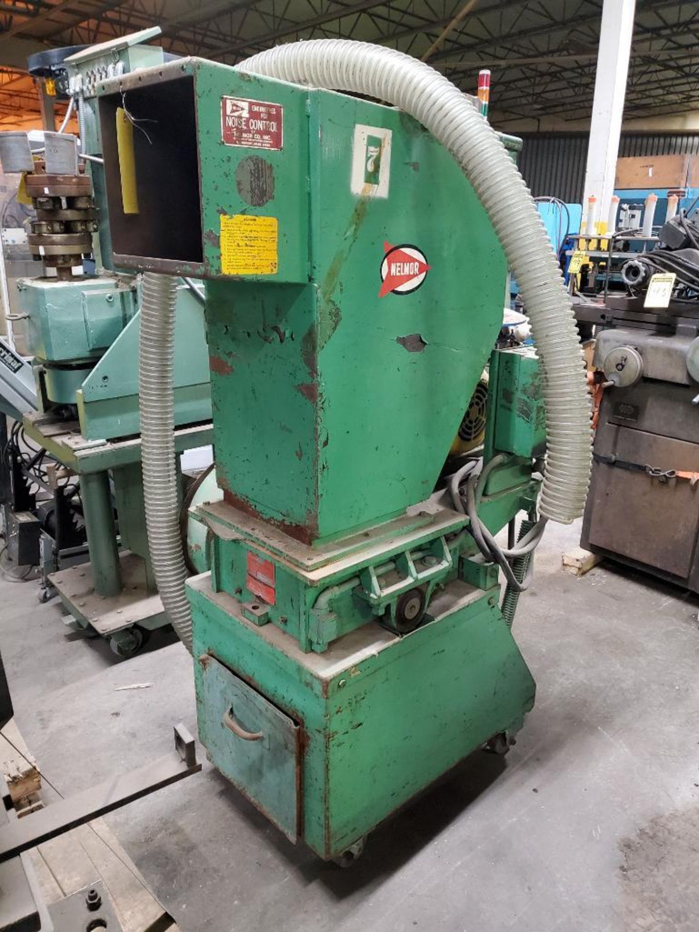 Nelmor Granulator Grinder, Model G1012M1, S/N 73086569, 5 HP