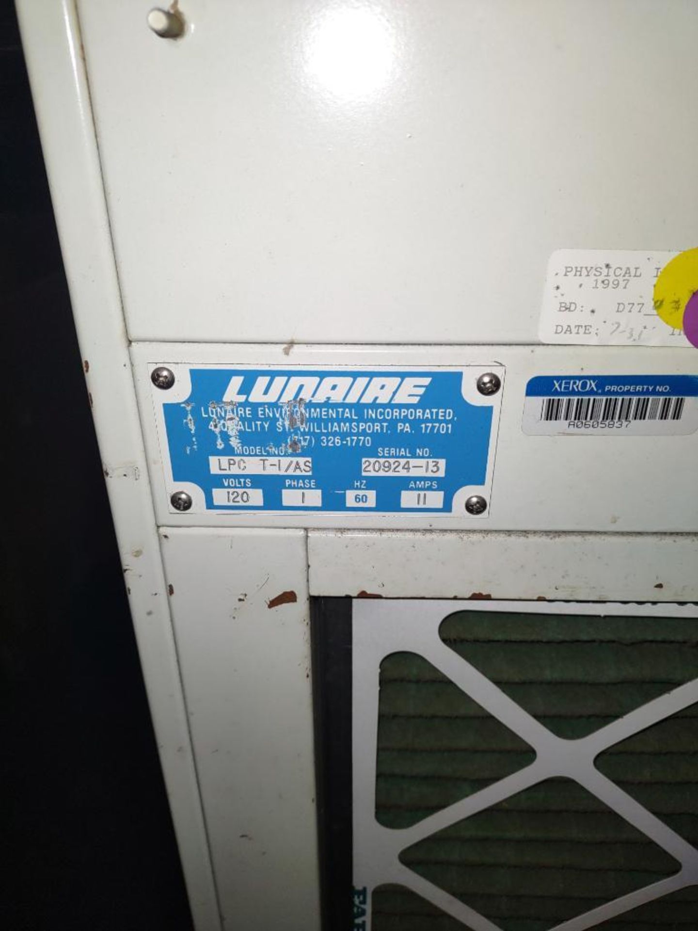 Lunaire LPC T-1/As Air Filtration Unit - Image 3 of 6