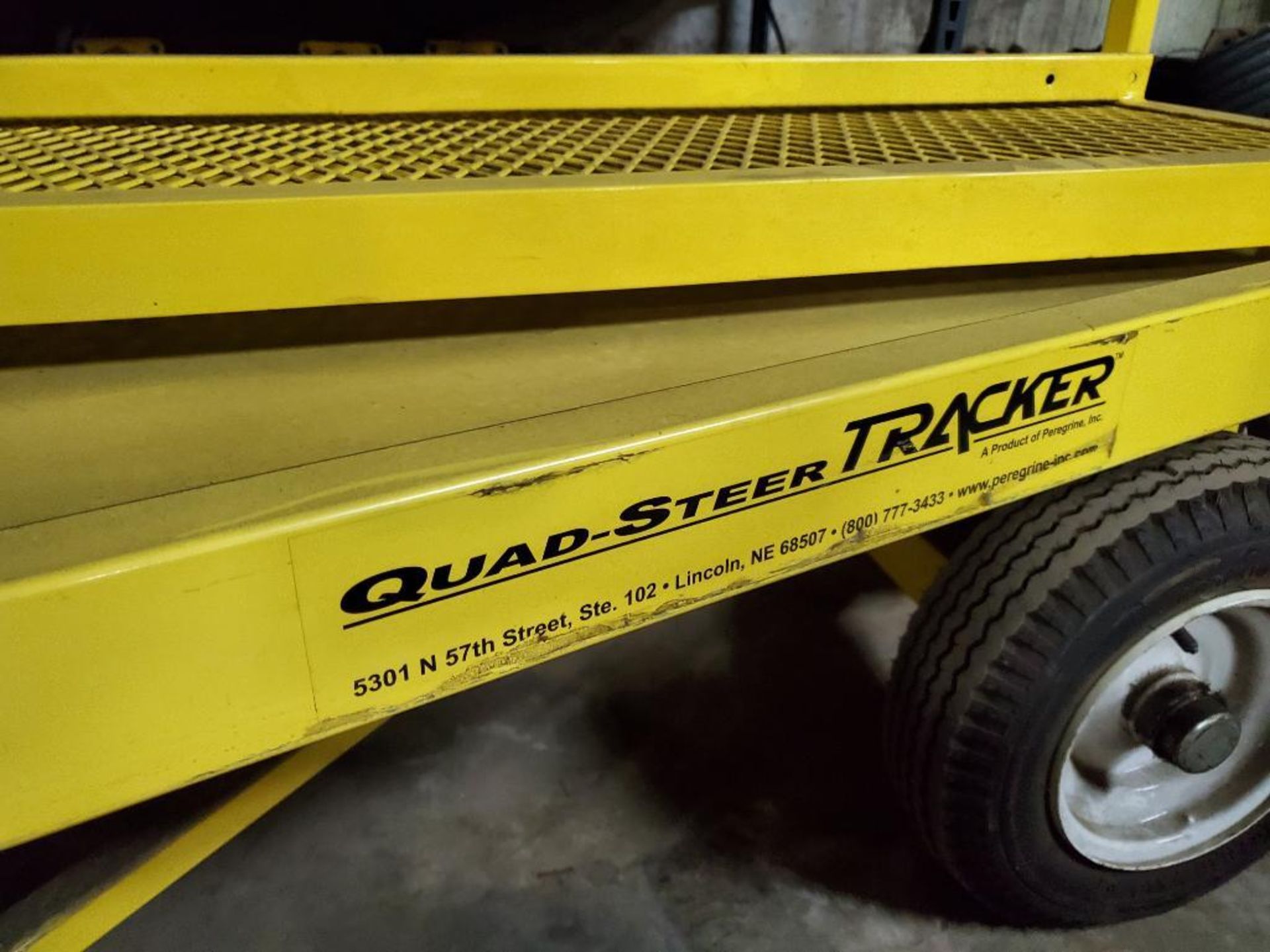 (2) Quad-Steer Tracker Towable Carts w/ Pneumatic Tires - Image 7 of 7