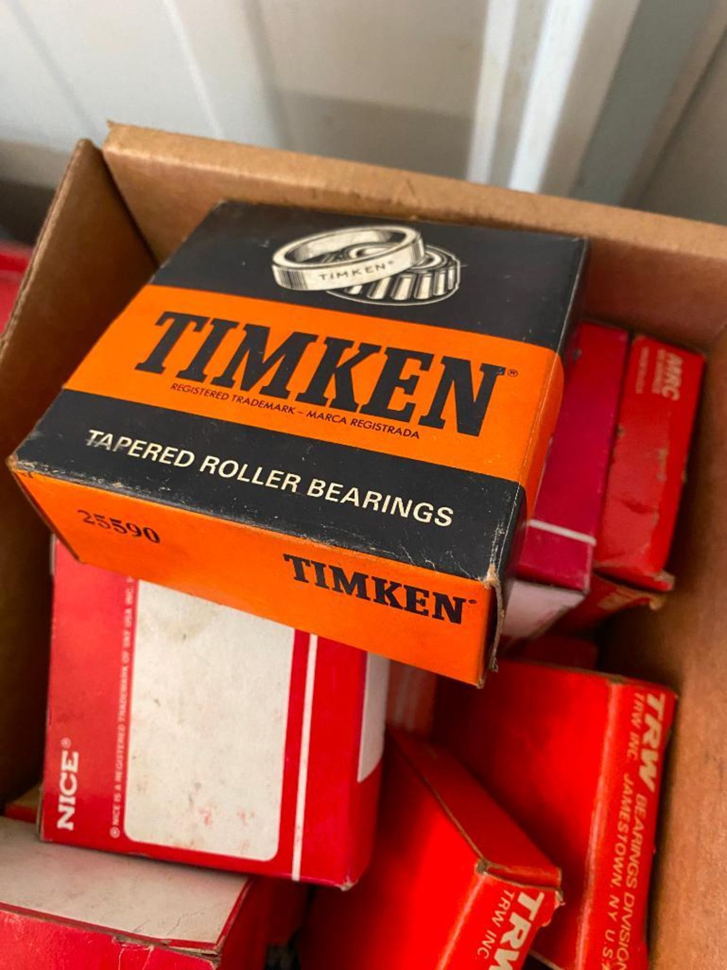 Box of Timken, Nice, & TRW Bearings - Image 3 of 3