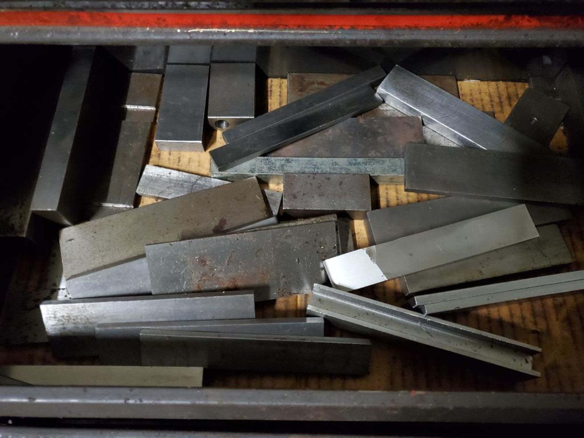 Toolbox w/ Assorted Steel Blocks - Image 5 of 5