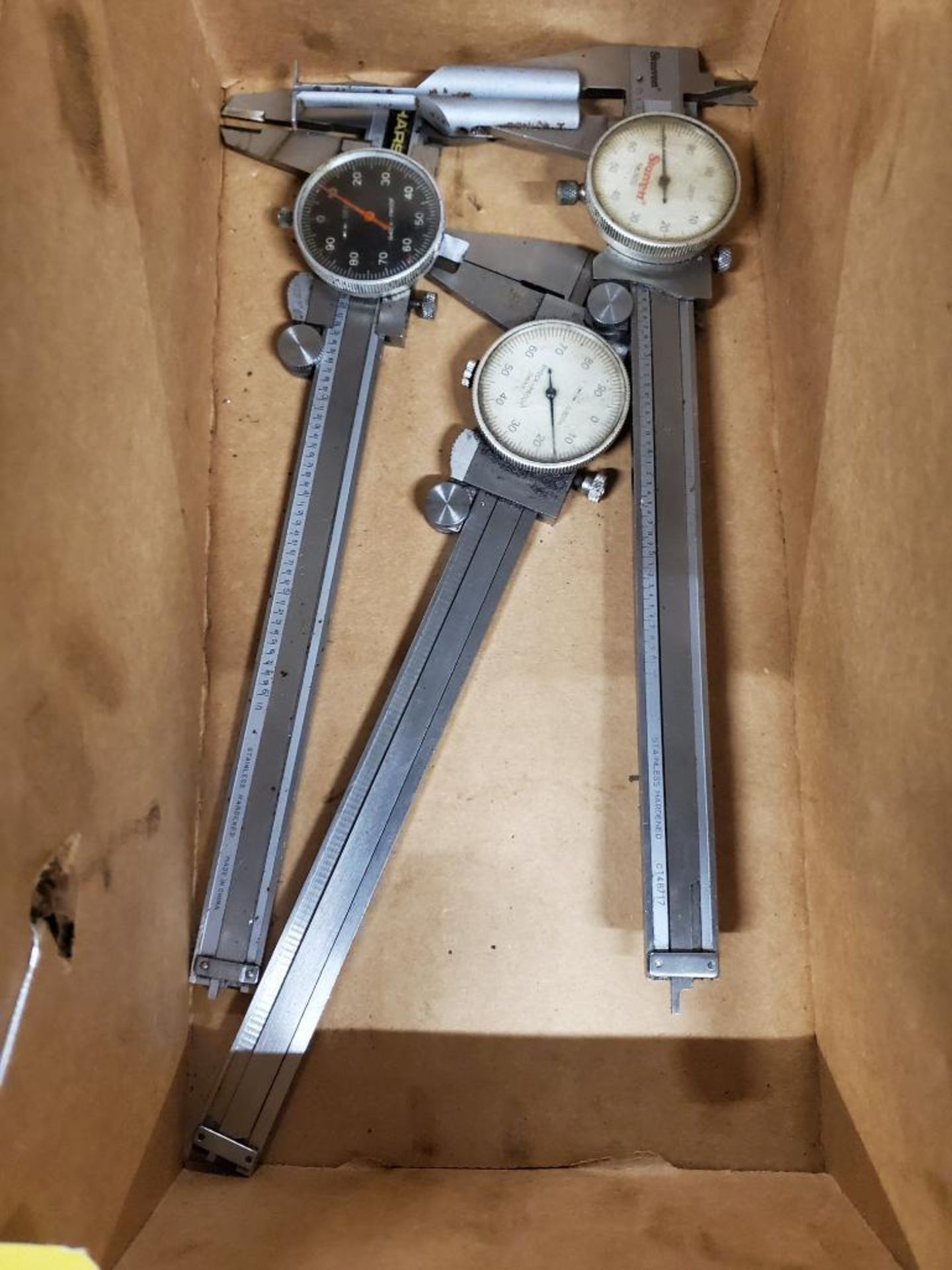 (4) Dial Calipers, Up to 12"