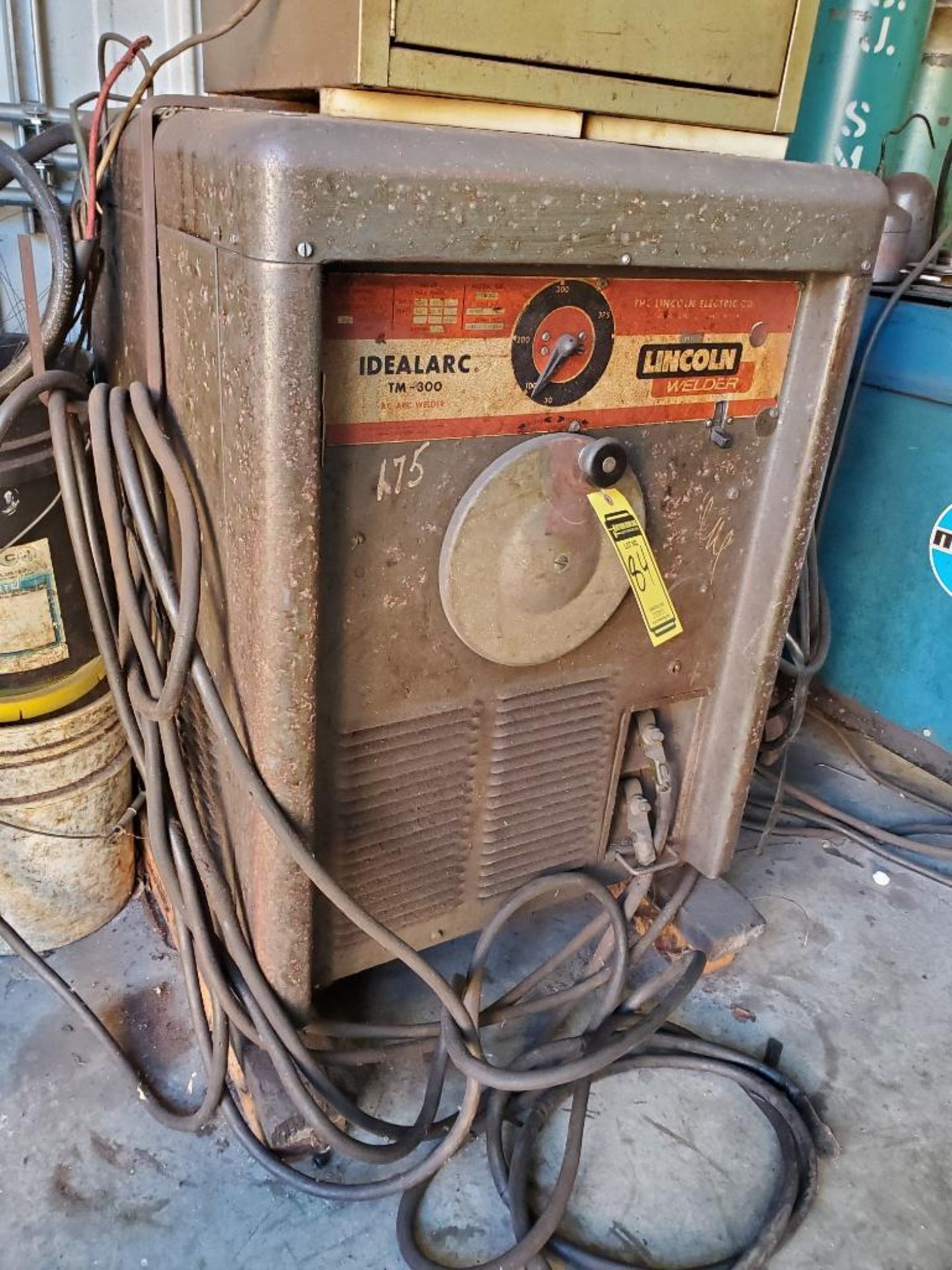 Lincoln Idealarc TM-300 AC ARC Welder, S/N AC-264040, w/ Leads - Image 3 of 6