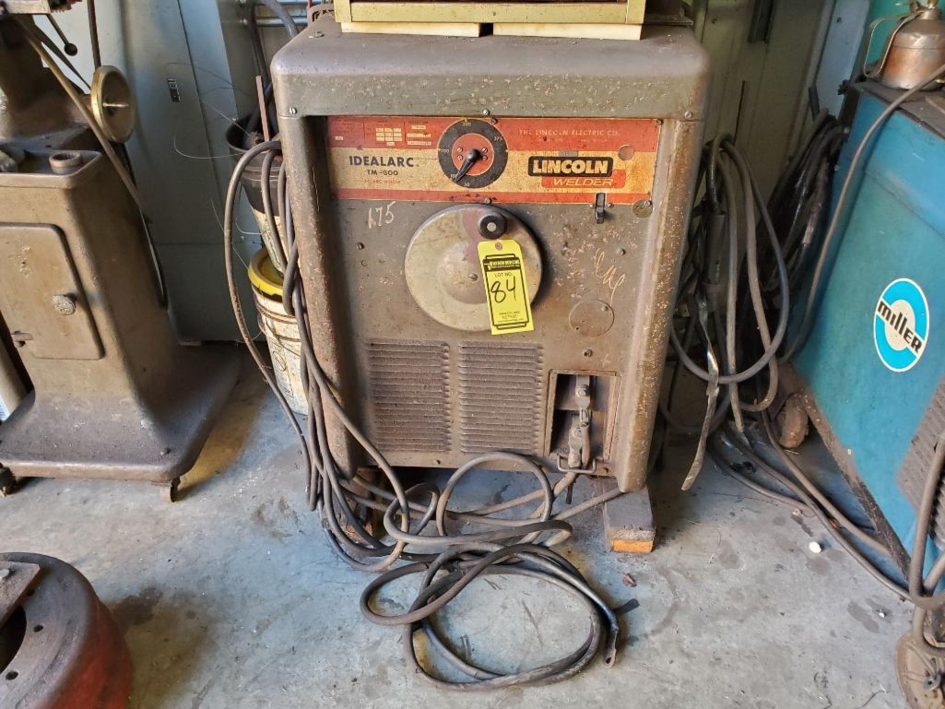 Lincoln Idealarc TM-300 AC ARC Welder, S/N AC-264040, w/ Leads - Image 2 of 6