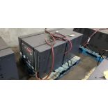 (2x) EnerSys Enforcer Battery Chargers, Model EH3-12-900, Input: 480V, 3-Phase, Output: 24V, 145 Amp