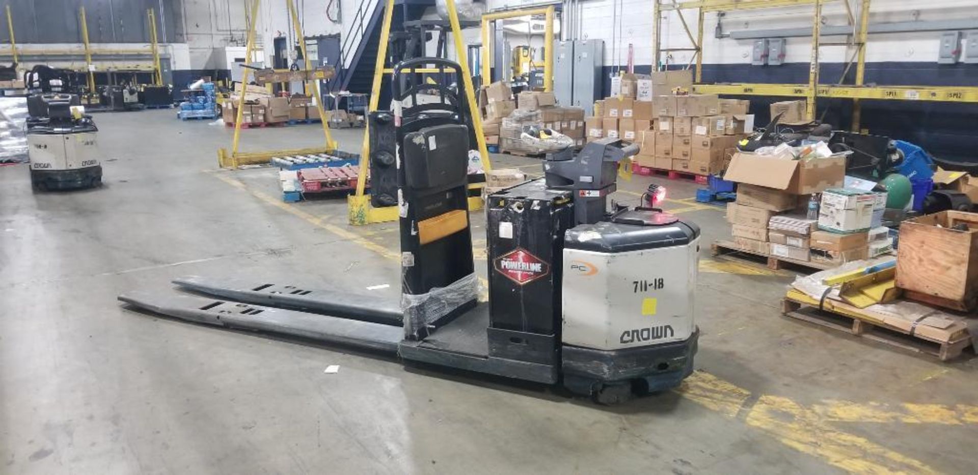 2018 Crown PC 4500 Series End Control Double Pallet Truck, Model PC4500-80, S/N 10076741, 8,000 LB. - Image 2 of 6