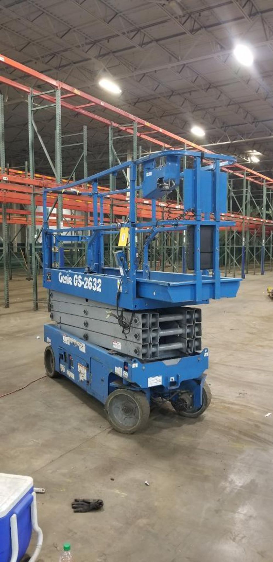 Genie GS-2632 Electric Scissor Lift ($50 Loading Fee Will be Added to Buyers Invoice) - Image 2 of 9