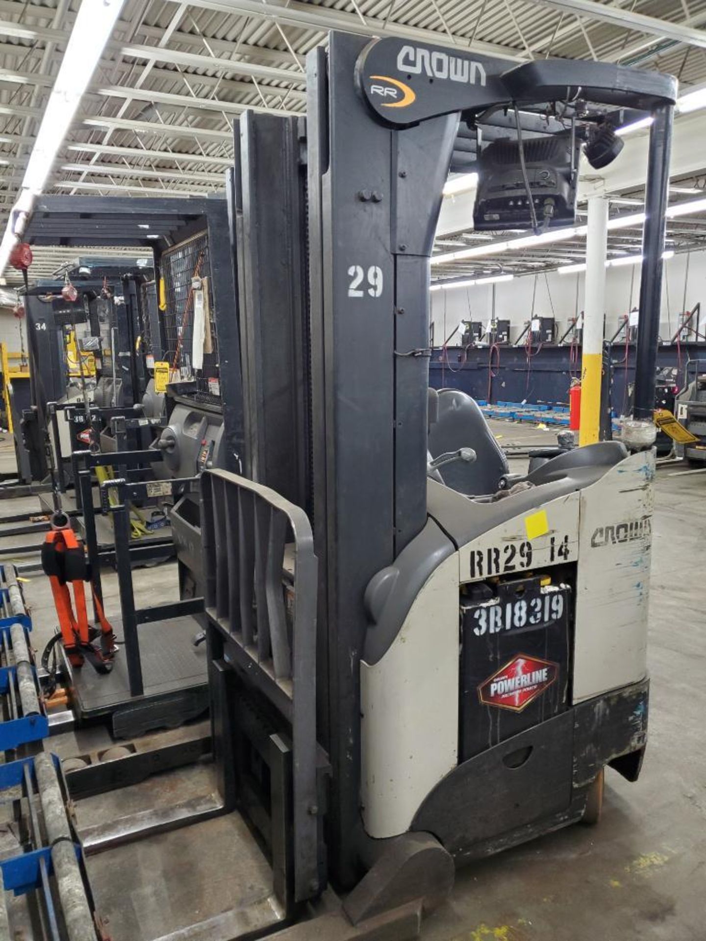 2014 Crown RR 5700 Series Electric Reach Truck, Model RR5725-45, S/N 1A415849, 4,500 LB. Lift Capaci - Image 7 of 7