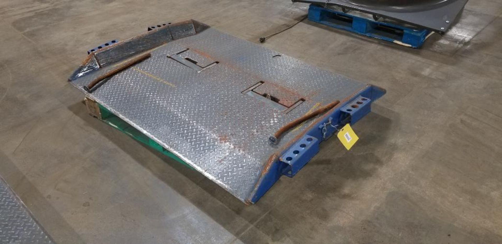 Steel Dock Plate ($50 Loading Fee Will be Added to Buyers Invoice)