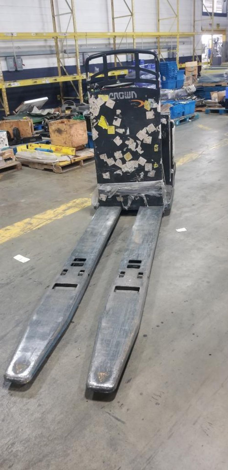 2018 Crown PC 4500 Series End Control Double Pallet Truck, Model PC4500-80, S/N 10076741, 8,000 LB. - Image 4 of 6