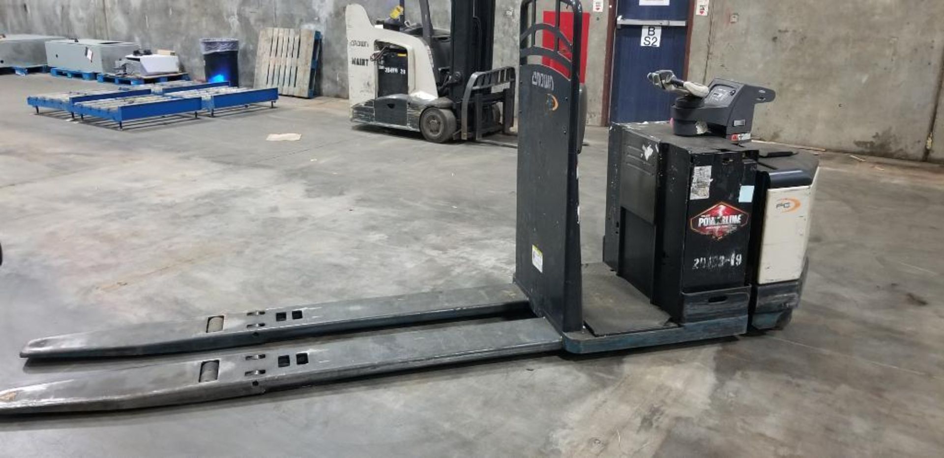 2018 Crown PC 4500 Series End Control Double Pallet Truck, Model PC4500-80, S/N 10076266, 8,000 LB. - Image 3 of 6