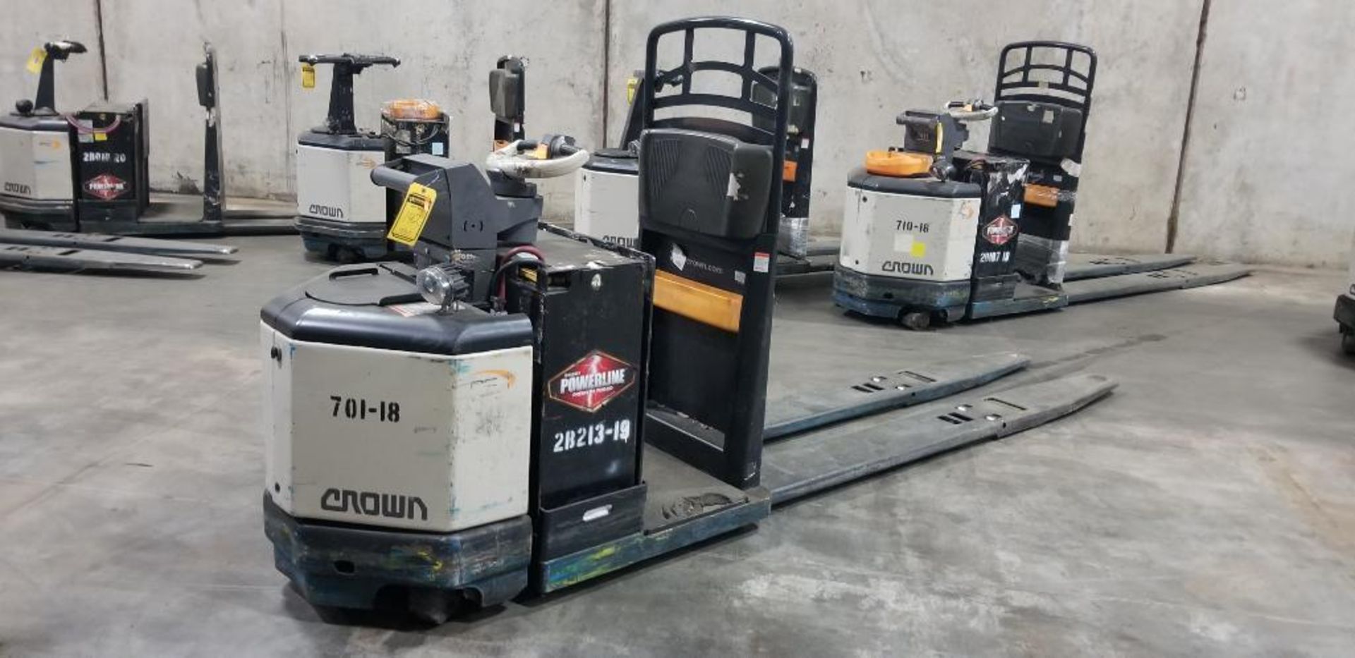 2018 Crown PC 4500 Series End Control Double Pallet Truck, Model PC4500-80, S/N 10076266, 8,000 LB.